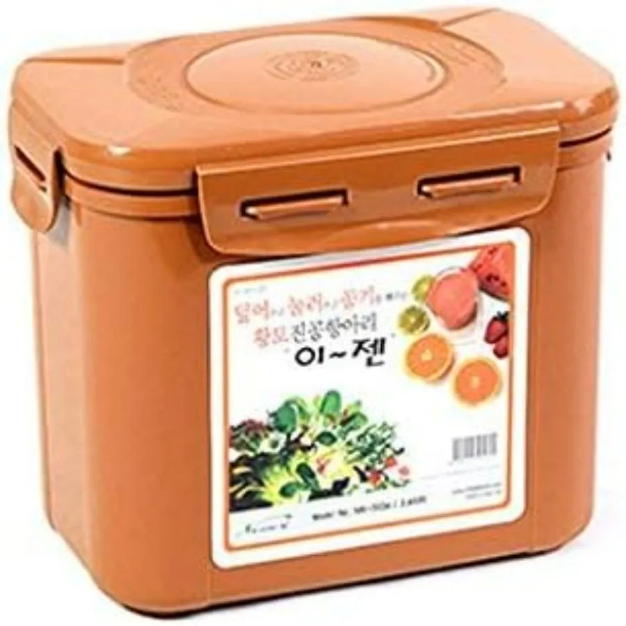 Premium Kimchi, Sauerkraut Container Probiotic Fermentation with Inner Vacuum Lid (0.45 gal/ 1.7L)
