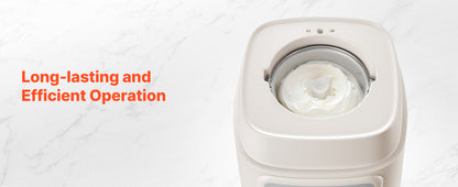 Upright Automatic Ice Cream Maker with Built-in Compressor, 1 Quart No Pre-freezing, Gelato,  Frozen Yogurt
